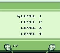 une photo d'Ã©cran de Tennis sur Nintendo Game Boy